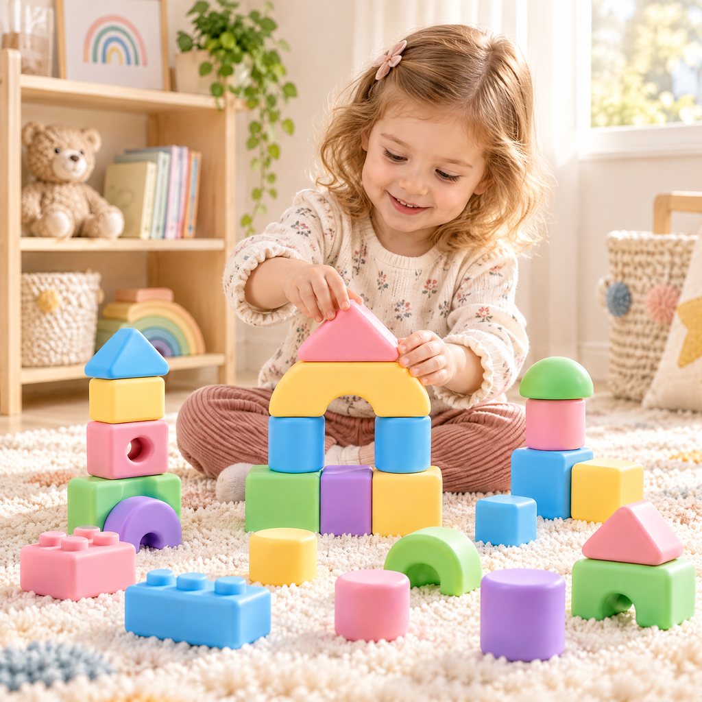 Norvalden™ Soft Color First Building Blocks