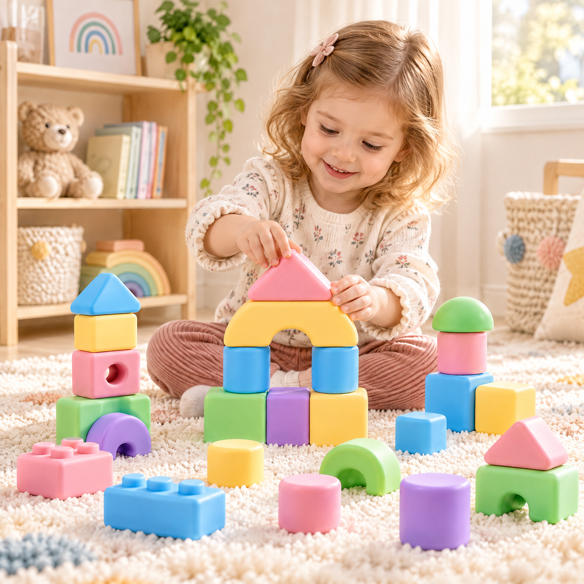 Norvalden™ Soft Color First Building Blocks