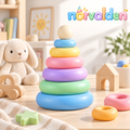 Norvalden™ Rainbow Balance Stacking Rings