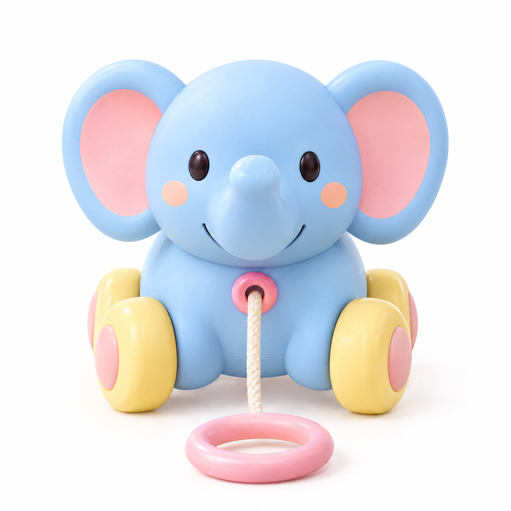 Norvalden™ Little Explorer Pull-Along Elephant