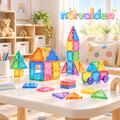 Norvalden™ ColorBright Magnetic Building Tiles