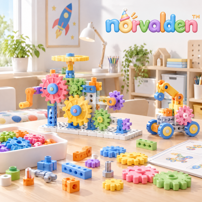 Norvalden™ Junior Gearworks Engineering Building Kit