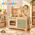 Norvalden™ Wooden Play Kitchen Set