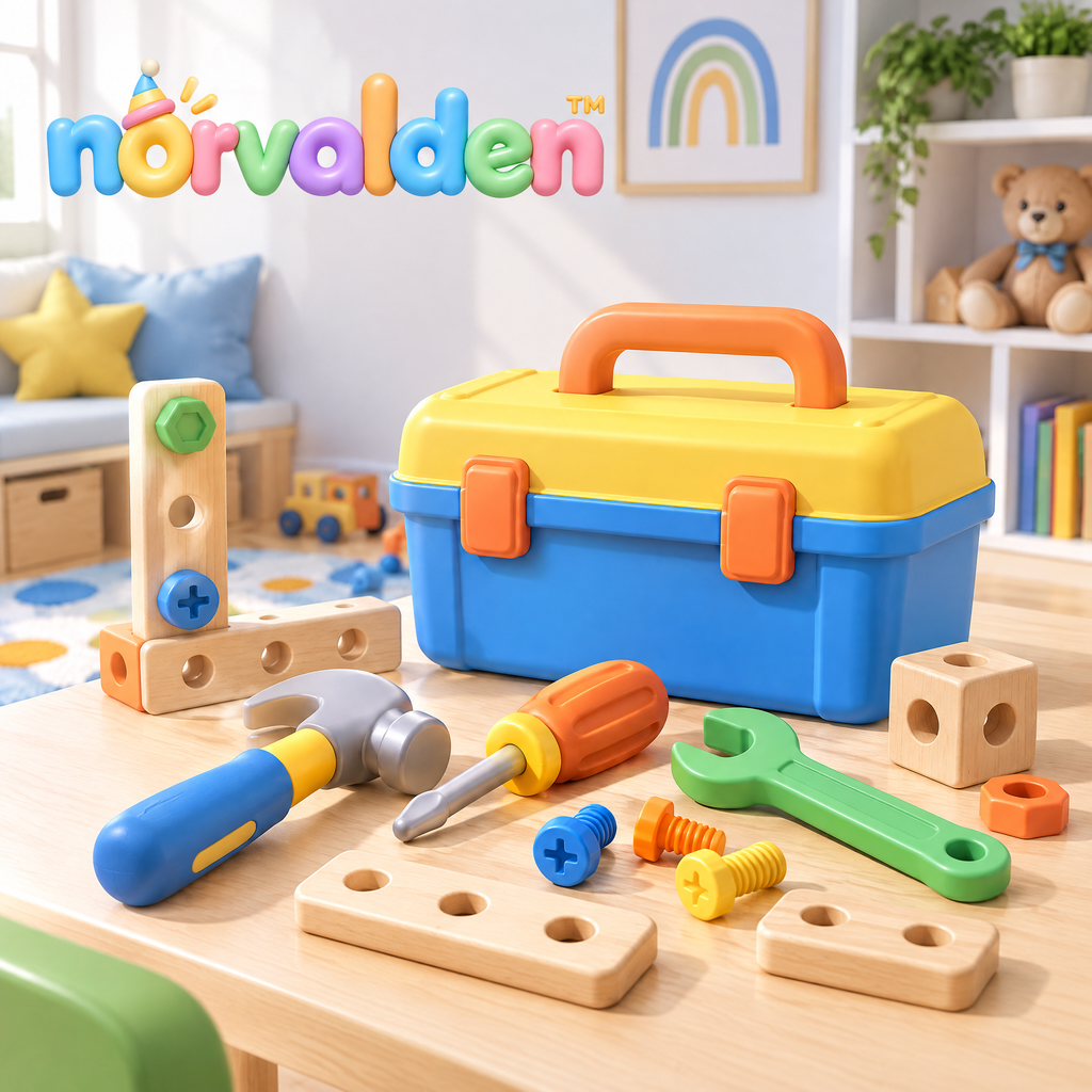 Norvalden™ Kids Tool Box Play Set