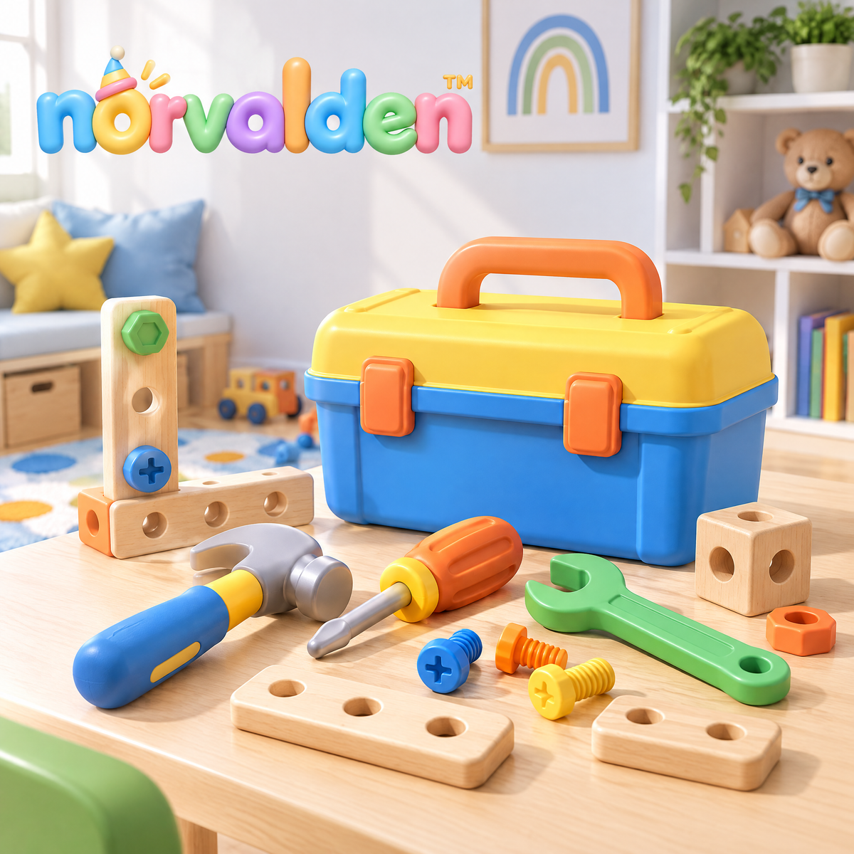 Norvalden™ Kids Tool Box Play Set