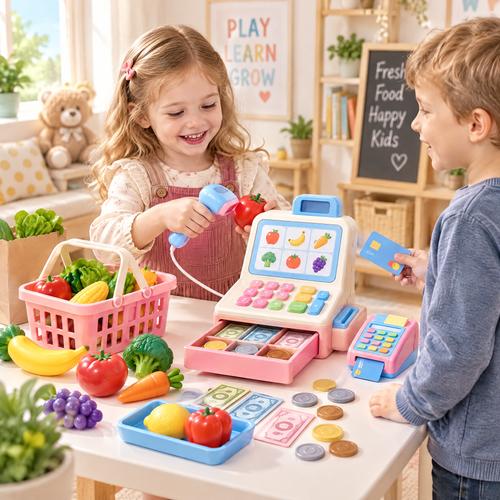 Norvalden™ Grocery Store Cash Register Play Se
