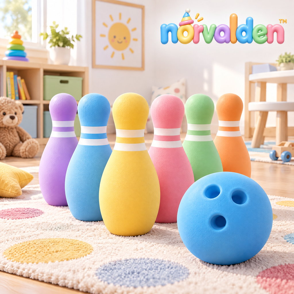 Norvalden™ Soft Bowling Set for Kids