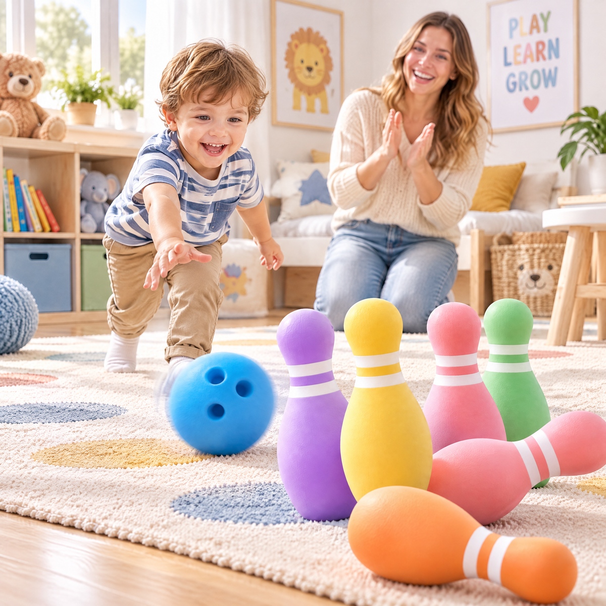 Norvalden™ Soft Bowling Set for Kids