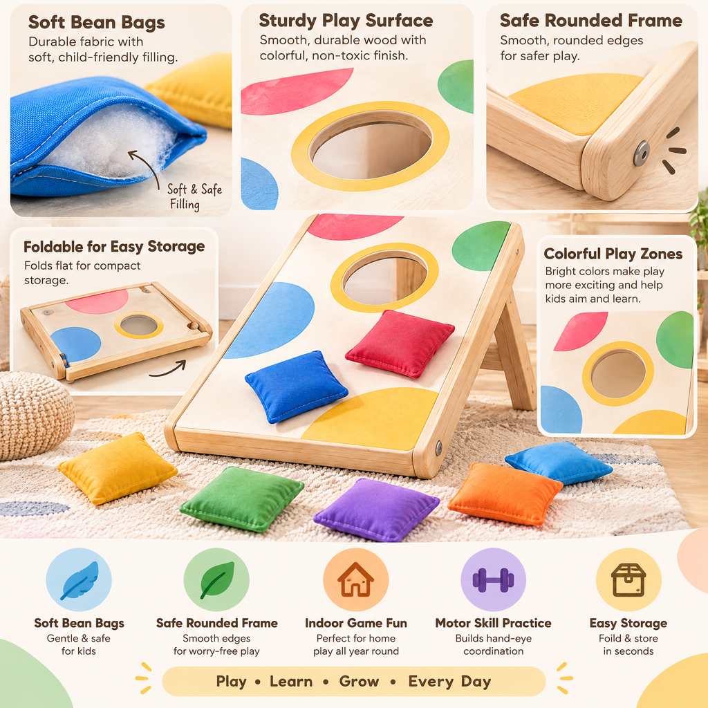 Norvalden™ Kids Bean Bag Toss Game Set